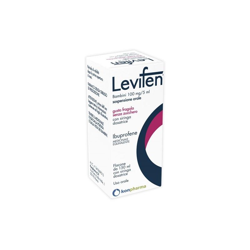 Levifen*os 150ml 100mg/5ml Fra