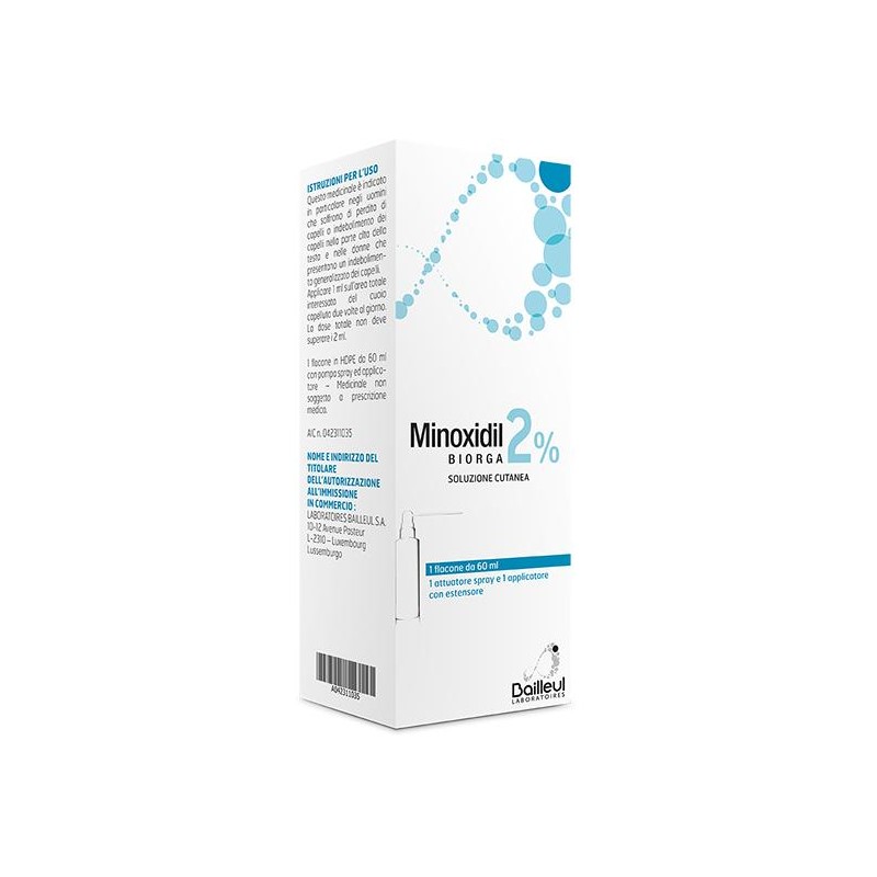 Minoxidil Biorga*sol Cut60ml2%