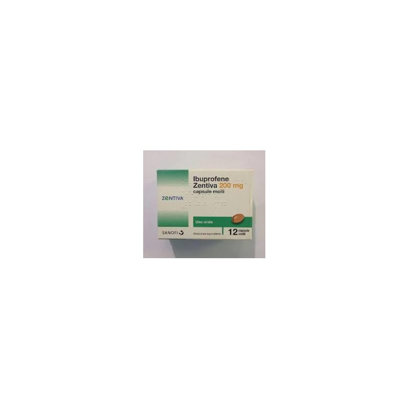 Ibuprofene Zen*12cps Mol 200mg