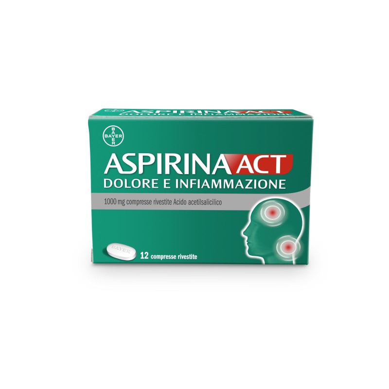 Aspirinaact Dol Inf*12cpr 1g