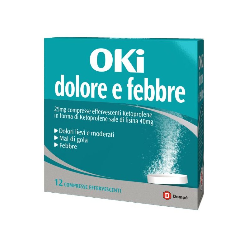 Oki Dolore E Febbre*12cpr Eff