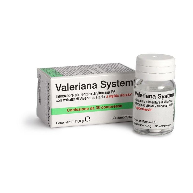 Valeriana System 30 Compresse