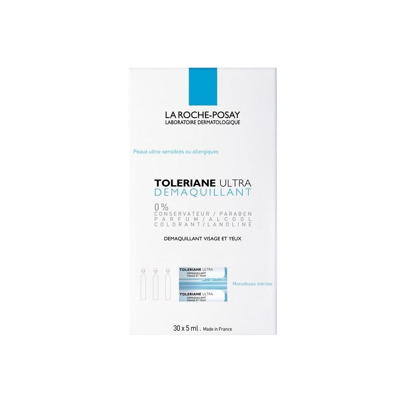 Toleriane Ultra Struccanti Monodosi 30 X 5 Ml