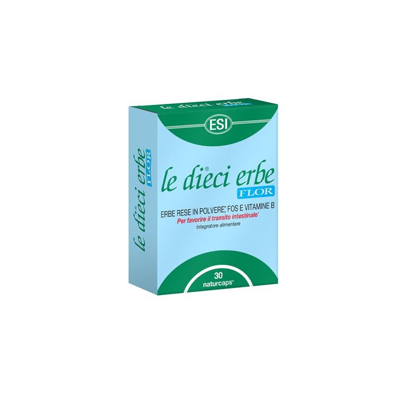 Esi Le Dieci Erbe Flor 30 Capsule