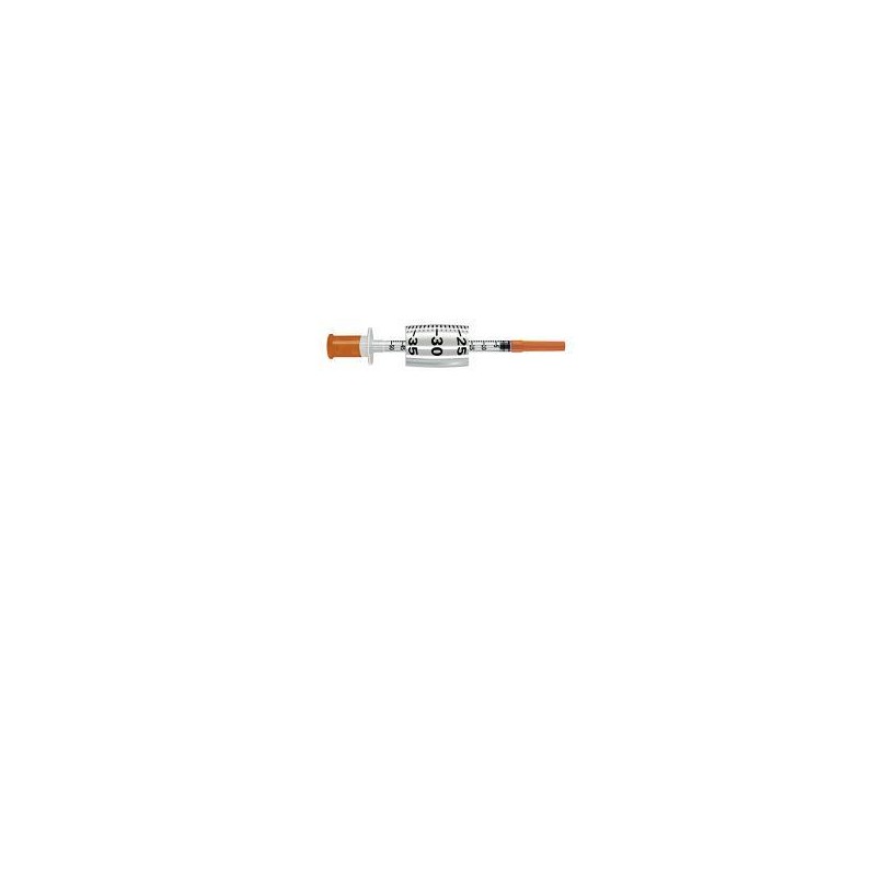 Siringa Per Insulina Pic Insumed 0,5 Ml 100 Ui Ago Gauge 31 Lunghezza 8 Mm Senza Spazio Morto 3 Sacchetti Da 10 Pezzi