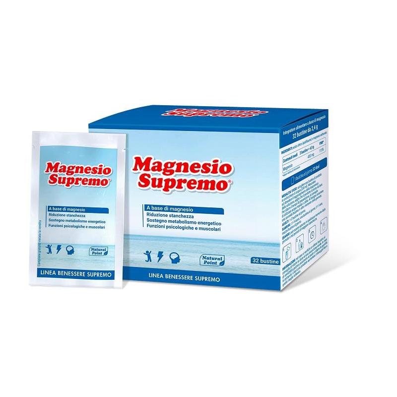 Natural Point Magnesio Supremo 32 Bustine