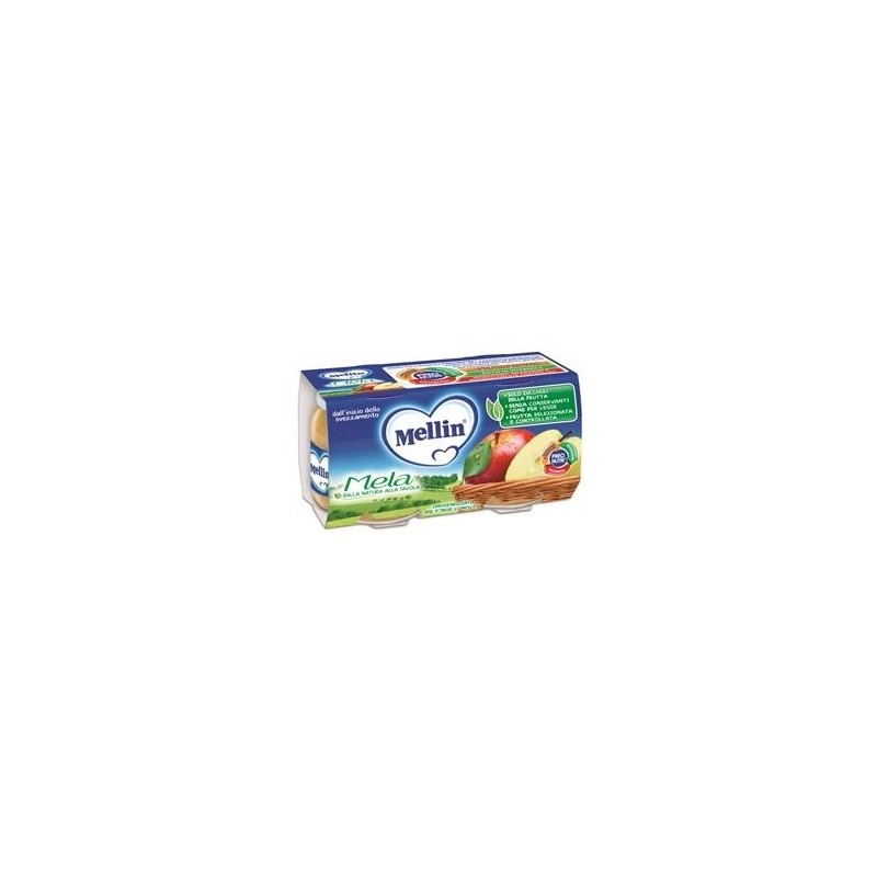 Mellin Omogeneizzato Mela 100 G 2 Pezzi