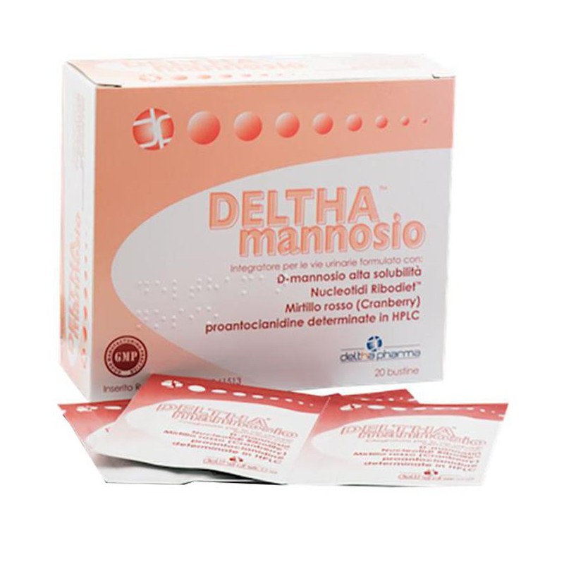 Deltha Mannosio 20 Bustine 60 G