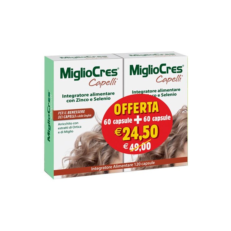 Migliocres 60+60 Capsule 60 G Promozione