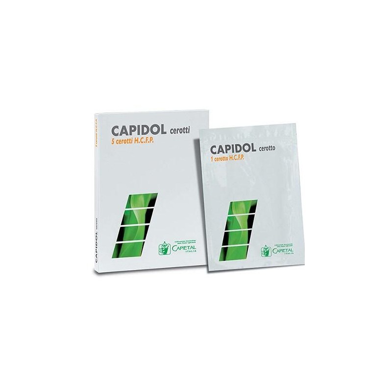 Cerotto Dermico Capidol High Concentration Frozen Phospholipo 5 Cerotti