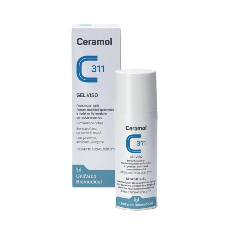 Ceramol Gel Viso 50 Ml