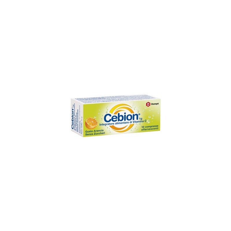 Cebion Effervescente Vit C Senza Zucchero 10 Compresse