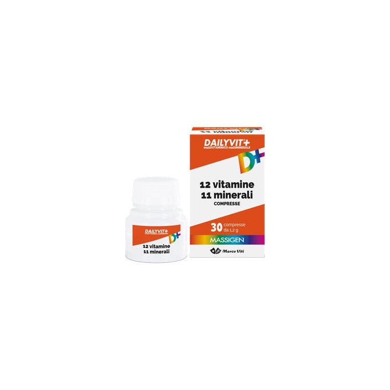 Dailyvit+ 12 Vitamine 11 Minerali 30 Compresse