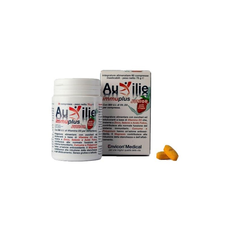 Auxilie Immuplus Junior Masticabile 30 Compresse