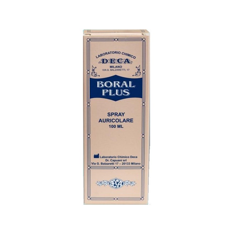 BORAL PLUS SPRAY AURICOLARE 100 ML