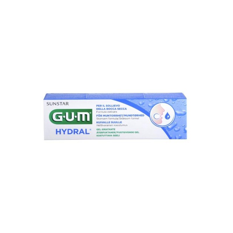 Gum Hydral Gel Idratante Per Bocca Secca 50 Ml