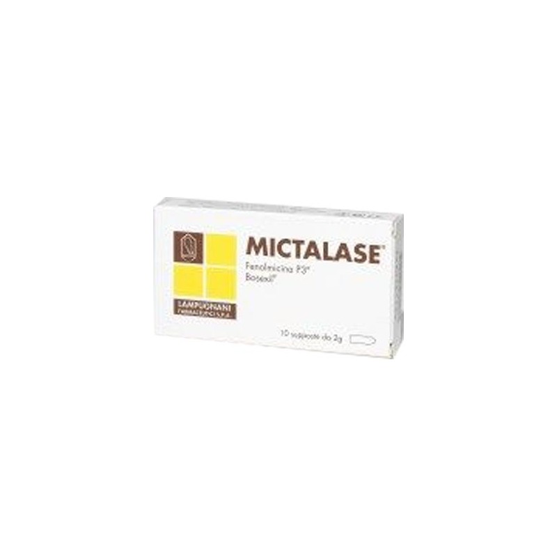 Mictalase 10 Supposte 2 G