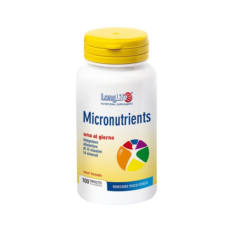 Longlife Micronutrients 100 Tavolette