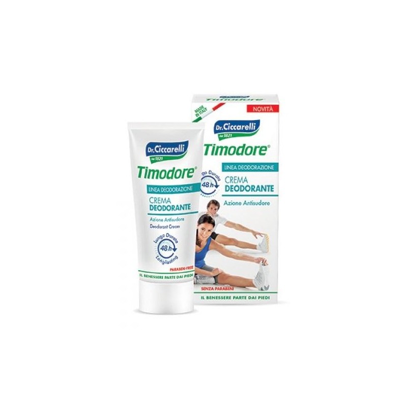 Timodore Crema Deodorante 48 Ore 50 Ml