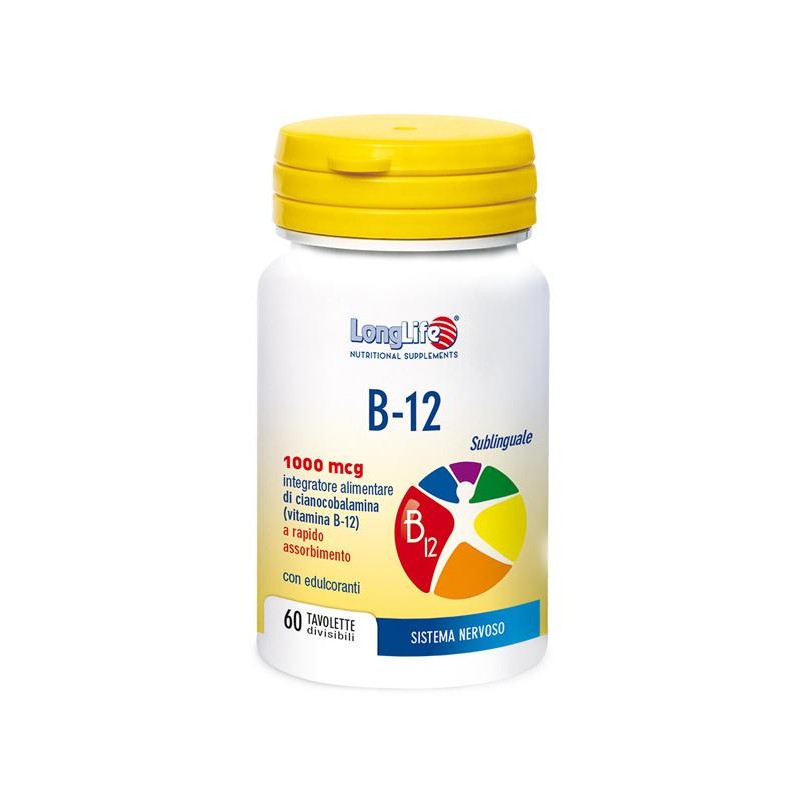 Longlife B12 1000 Mcg 60 Compresse