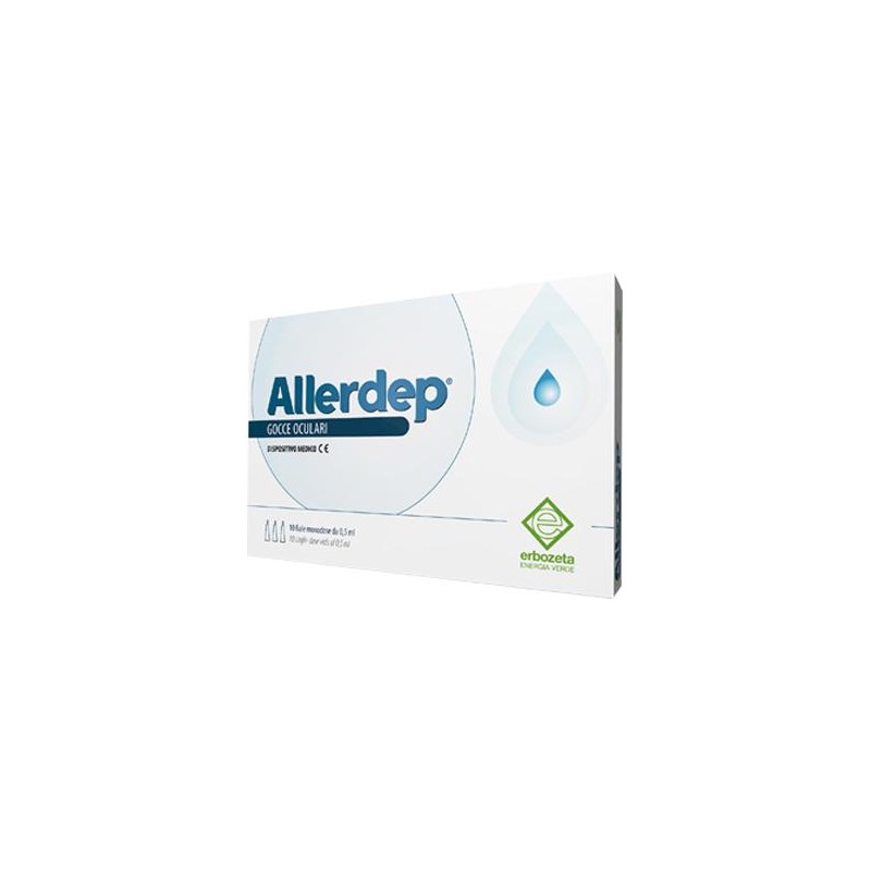 Allerdep Gocce Oculari 10 Fiale Monodose 0,5 Ml