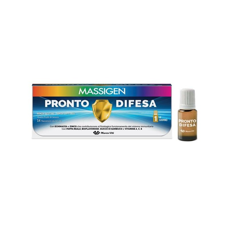 Massigen Pronto Difesa 14 Flaconi X 10 Ml