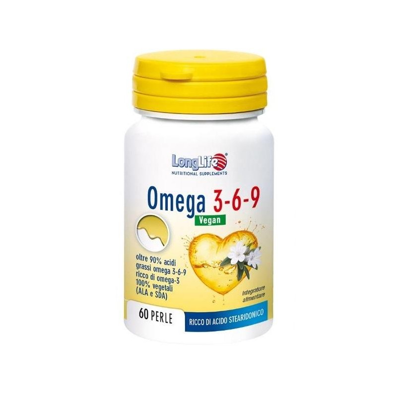 Longlife Omega 369 Vegan 750 Mg 60 Perle