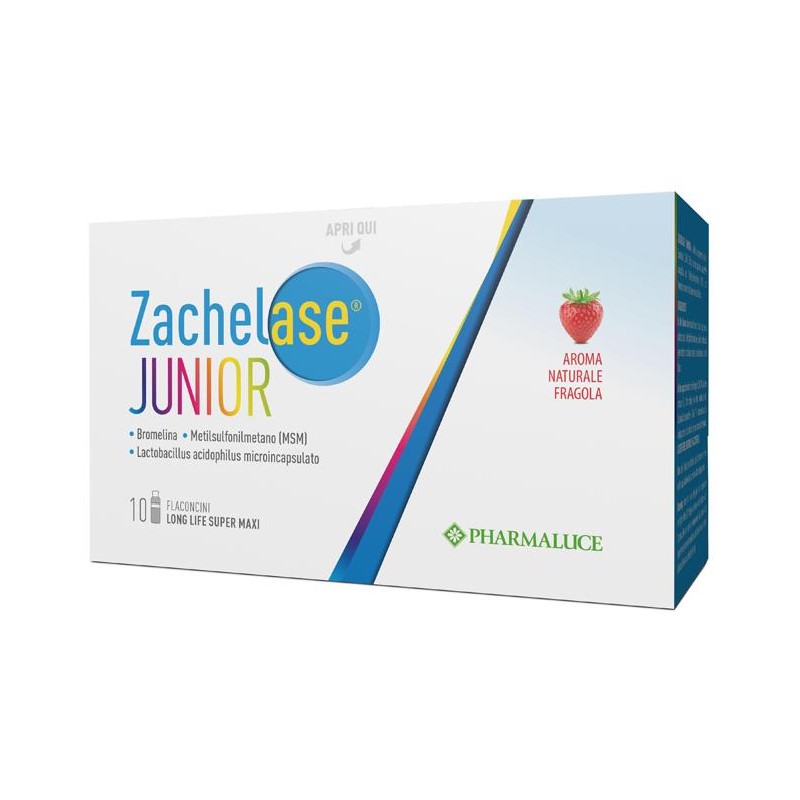 Zachelase Junior 10 Flaconcini Da 10 Ml