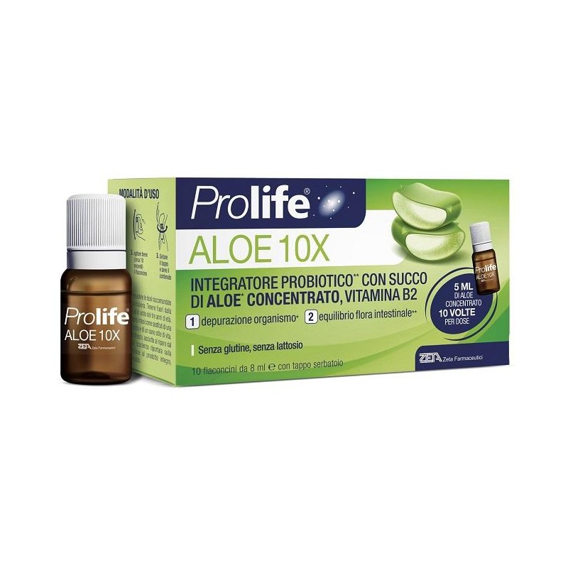 Prolife Aloe 10 Flaconi X 8 Ml