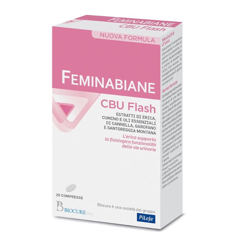 Feminabiane Cbu Flash 20 Compresse Nuova Formula