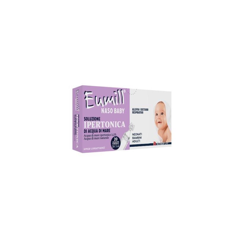 Eumill Naso Baby Soluzione Ipertonica 20 flaconcini Monodose