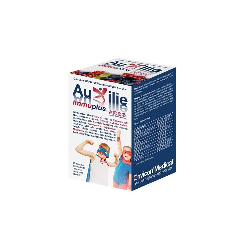 Auxilie Immuplus Junior Solubile 30 Bustine