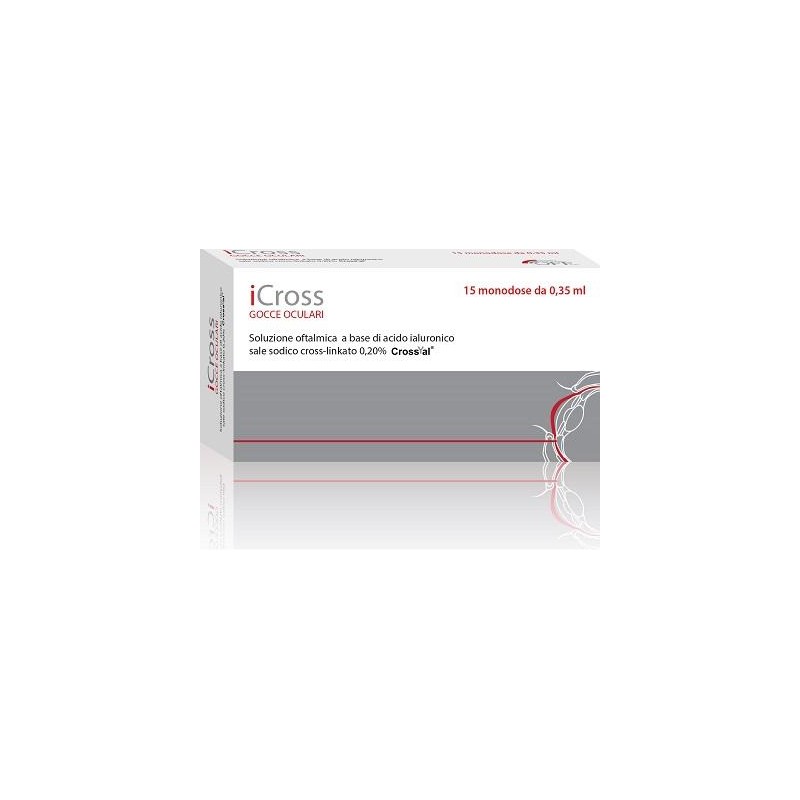 Soluzione Oftalmica Icross 15 Monodosi Da 0,35 Ml