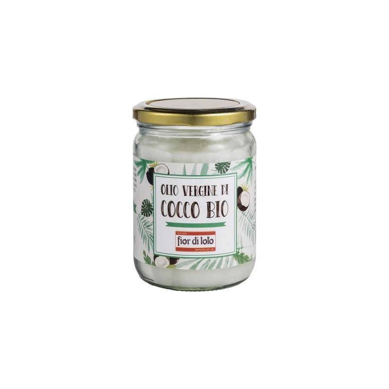 Fior Di Loto Olio Vergine Di Cocco Bio 450 Ml