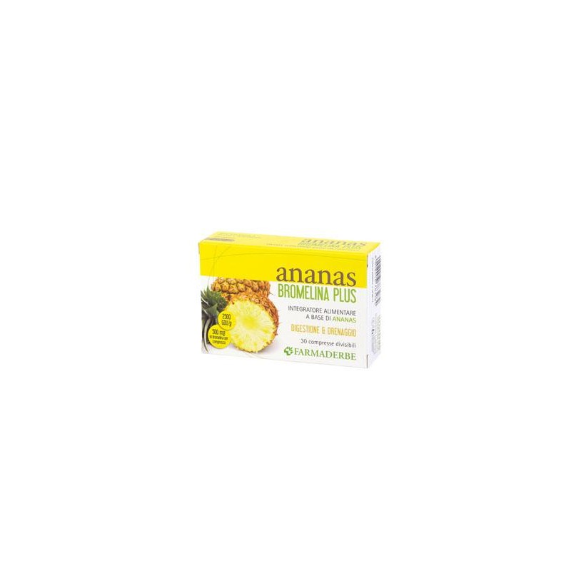 Ananas Bromelina Plus 30 Compresse