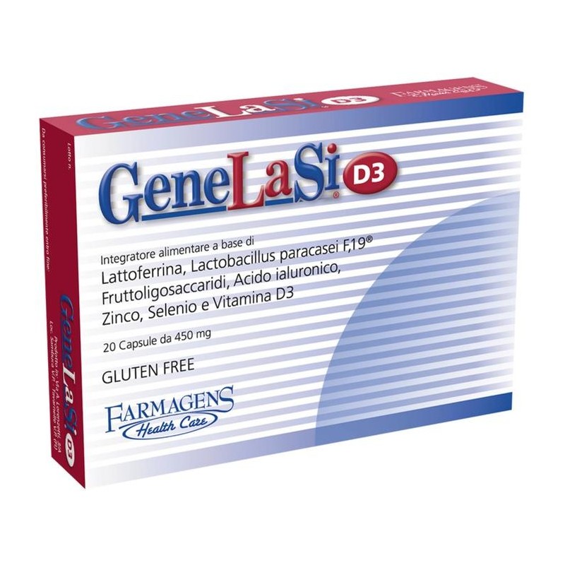 Genelasi D3 20 Capsule 450 Mg