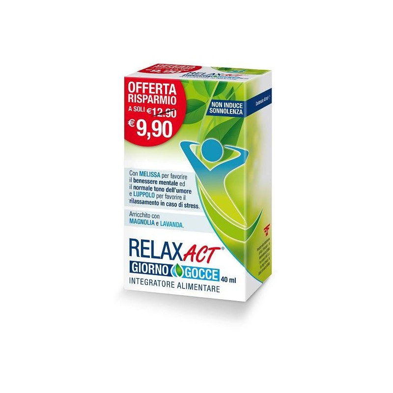 Relax Act Giorno Gocce 40 Ml