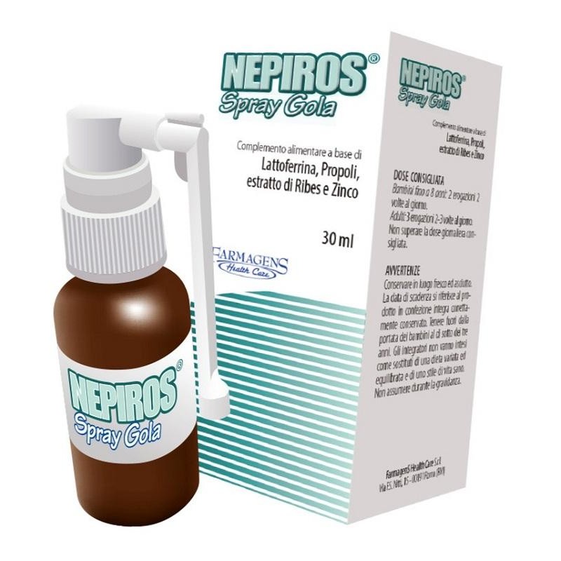 Nepiros Spray Gola 30 Ml Nuova Formula