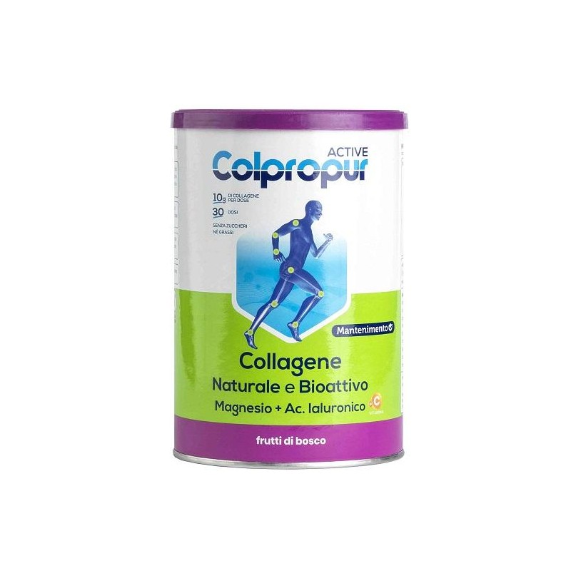 Protein Colpropur Active Integratore di Collagene Frutti di Bosco 345 G