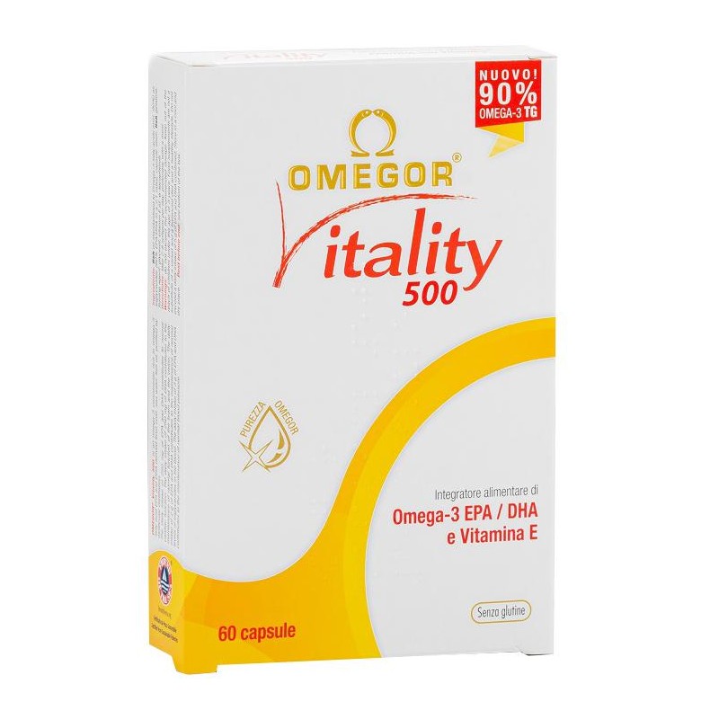 Omegor Vitality 500 60 Capsule