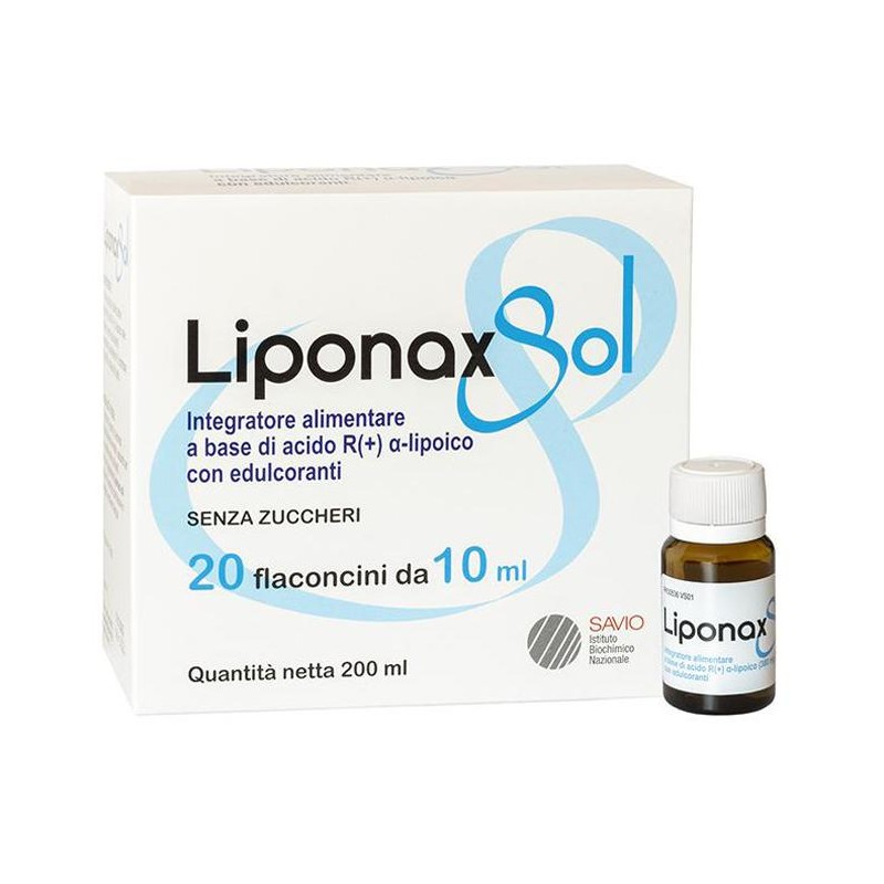 Liponax Soluzione 20 Flaconcini 10 Ml