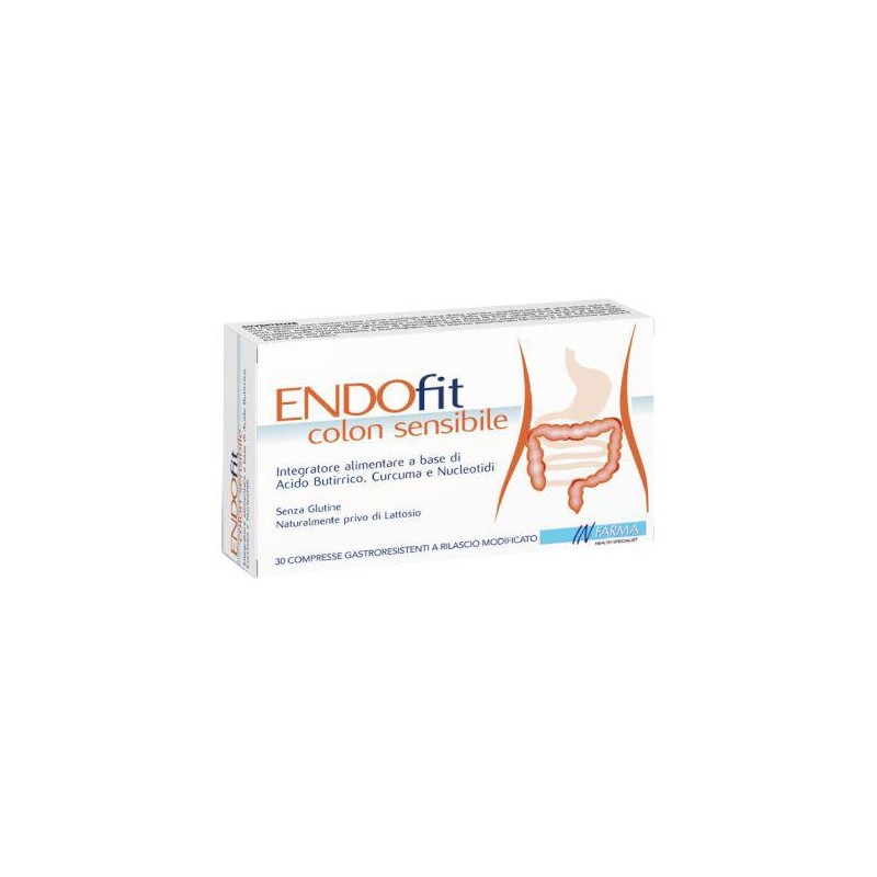 Endofit Colon Sensibile 2 Blister Da 15 Compresse Gastroresistenti A Rilascio Modificato