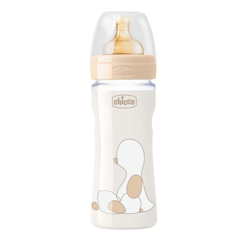 Chicco Biberon Original 250ml Touch Regular Unisex Con Tettarella In Caucciu'