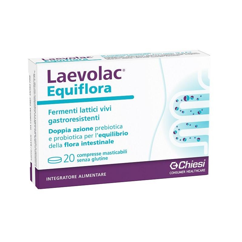 Laevolac Equiflora 20 Compresse