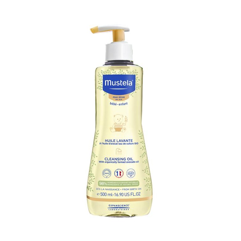 Mustela Olio Bagno Pelle Secca 2019 500 Ml