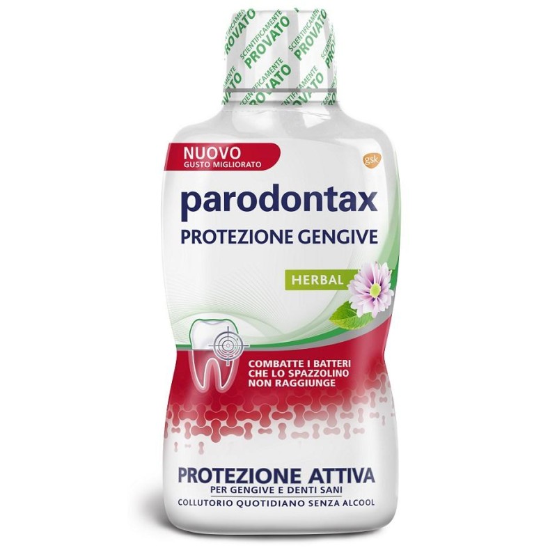 Parodontax Herbal Protezione Gengive Collutorio 500 Ml