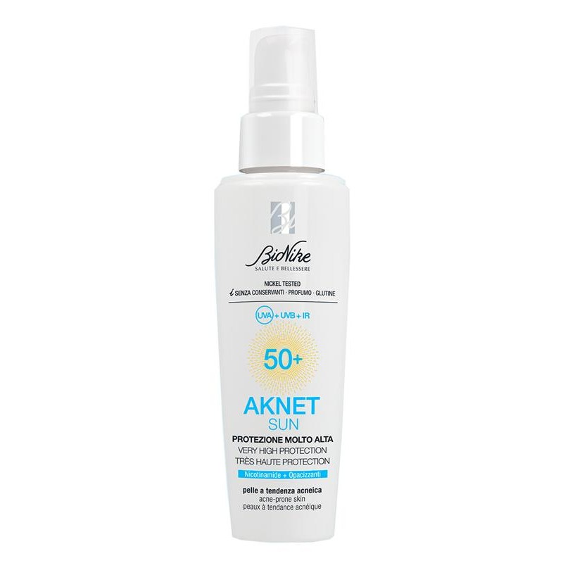 Aknet Sun Protezione Molto Alta Spf50+ 50 Ml