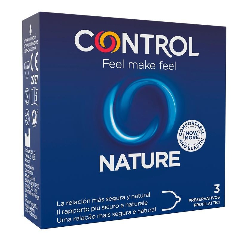 Profilattico Control Nature 2,0 3 Pezzi