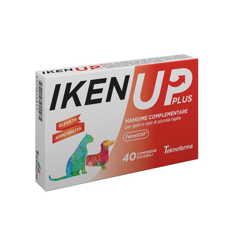 Iken Up Plus Cani Gatti Piccola Taglia Scatola 40 Compresse