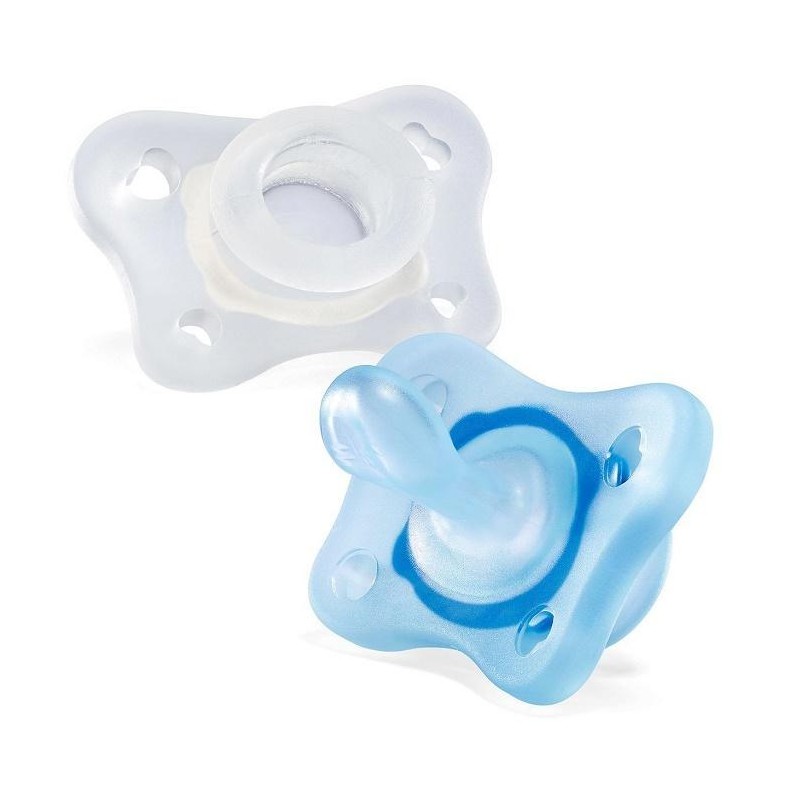 Chicco Gommottino Boy Silicone 0-2 Mesi 2 Pezzi Ita C